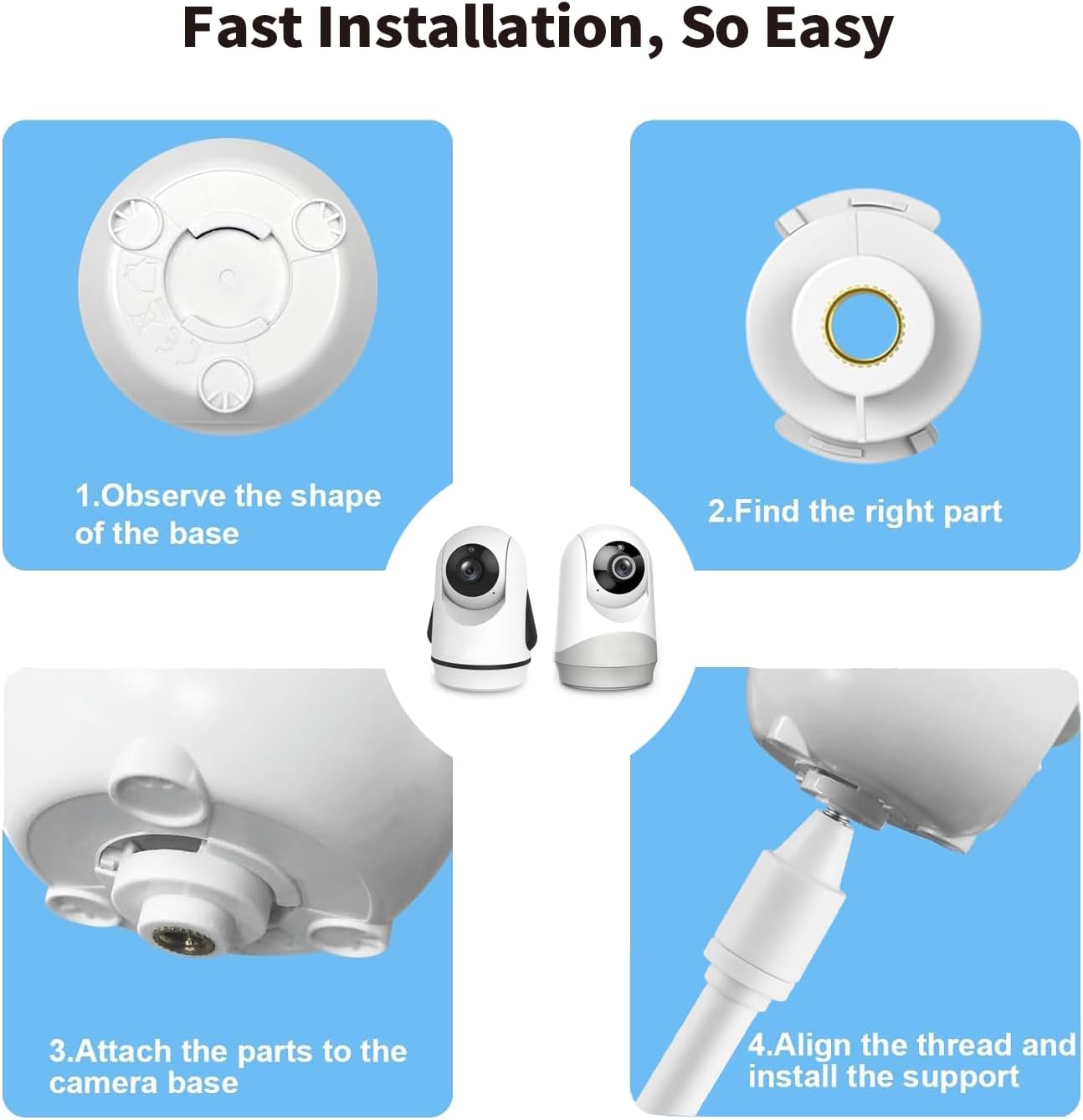 Thumbnail 2 de Tonton Baby Monitor Mount 23 cm gooseneck