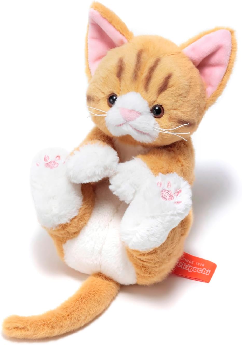 Detalle de セキグチ ころりんぬいぐるみ ねこ しろふわ 812844|丸いフォルムとおすわりポーズ
