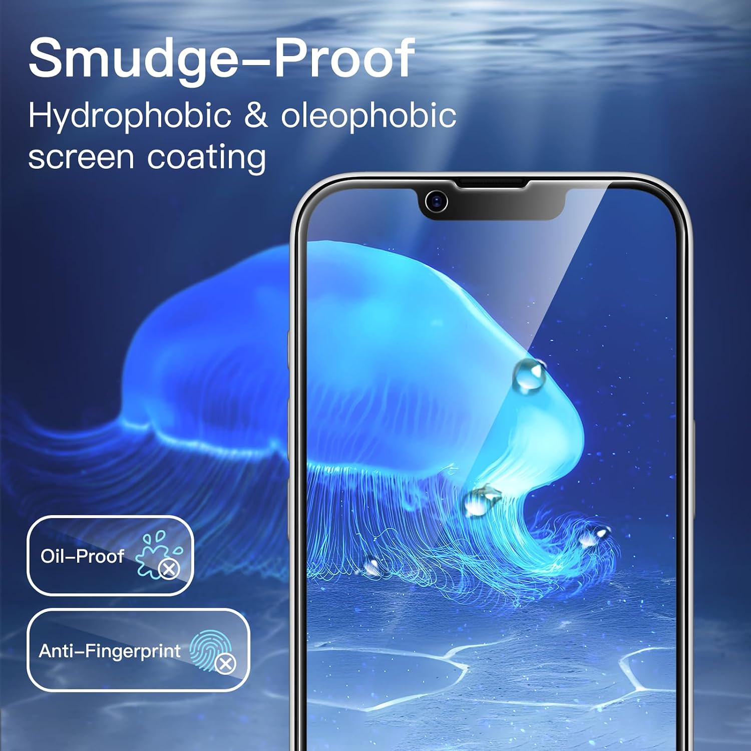 Thumbnail 6 de JETech Sichtschutz Full Screen iPhone 16e 6,1
