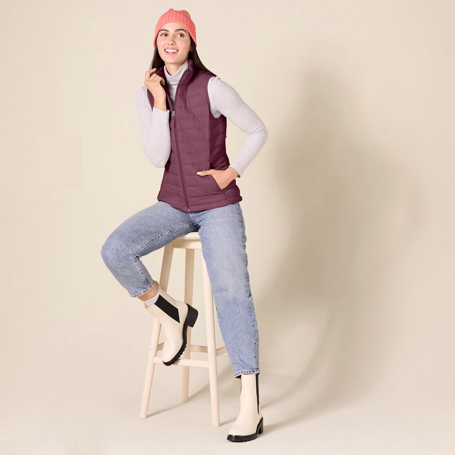 Thumbnail 4 de Amazon Essentials Steppweste Damen