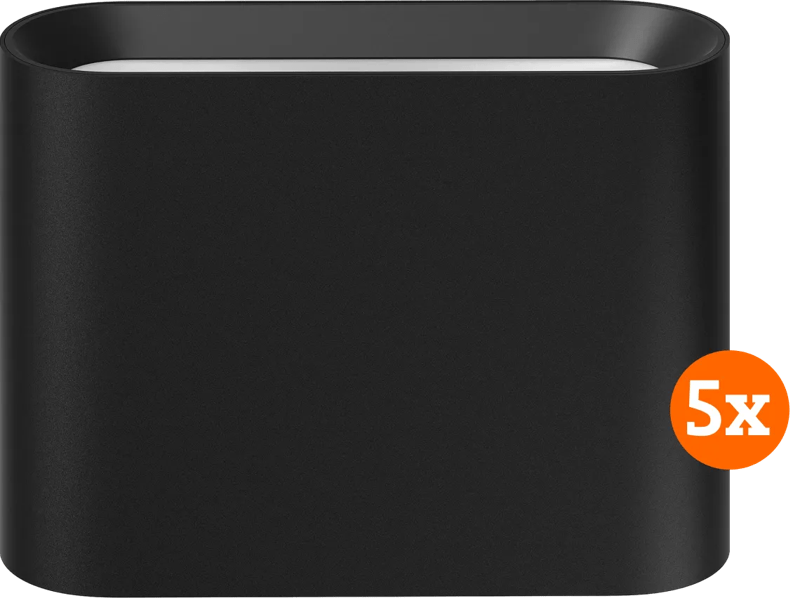 Detalle de Philips Hue Dymera 5er Pack Wandleuchte