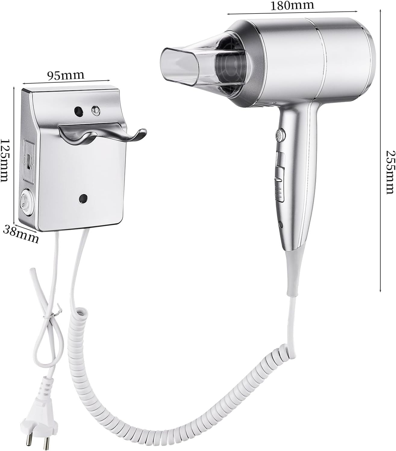 Thumbnail 6 de QL Haartrockner Ionen 2000W Silber