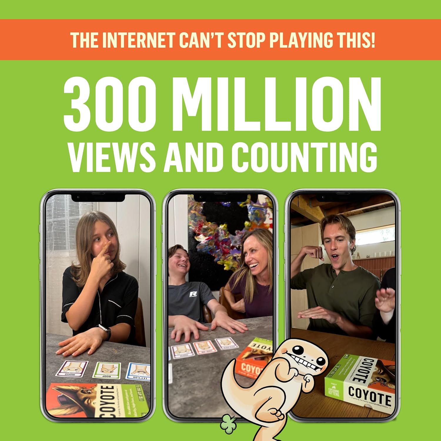 Thumbnail 3 de Exploding Kittens: Tim Ferriss presenta Coyote — Party game per 3–8 giocatori