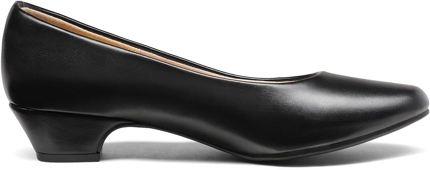 Thumbnail 4 de DREAM PAIRS Women’s Mila Low Chunky Heel Pump Shoes