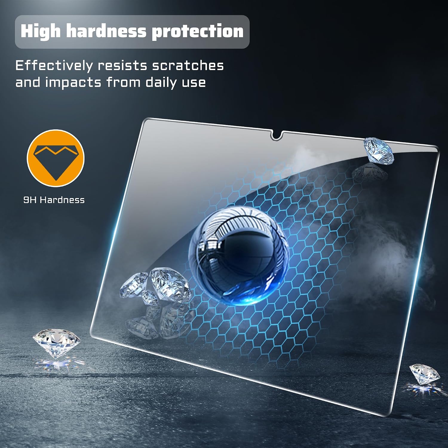 Detalle 2 de Lemxiee Schutzfolie für Lenovo Idea Tab 11" – Panzerglas, 2+2 Stück, Kameraschutz & HD 9H