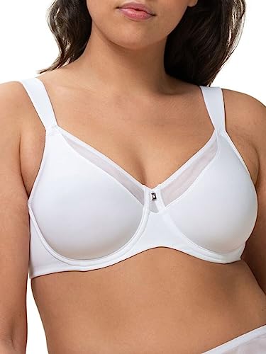 Detalle de Triumph Damen True Shape Sensation W01 1 White 80 – Minimizer-BH mit Komfort-Bügel