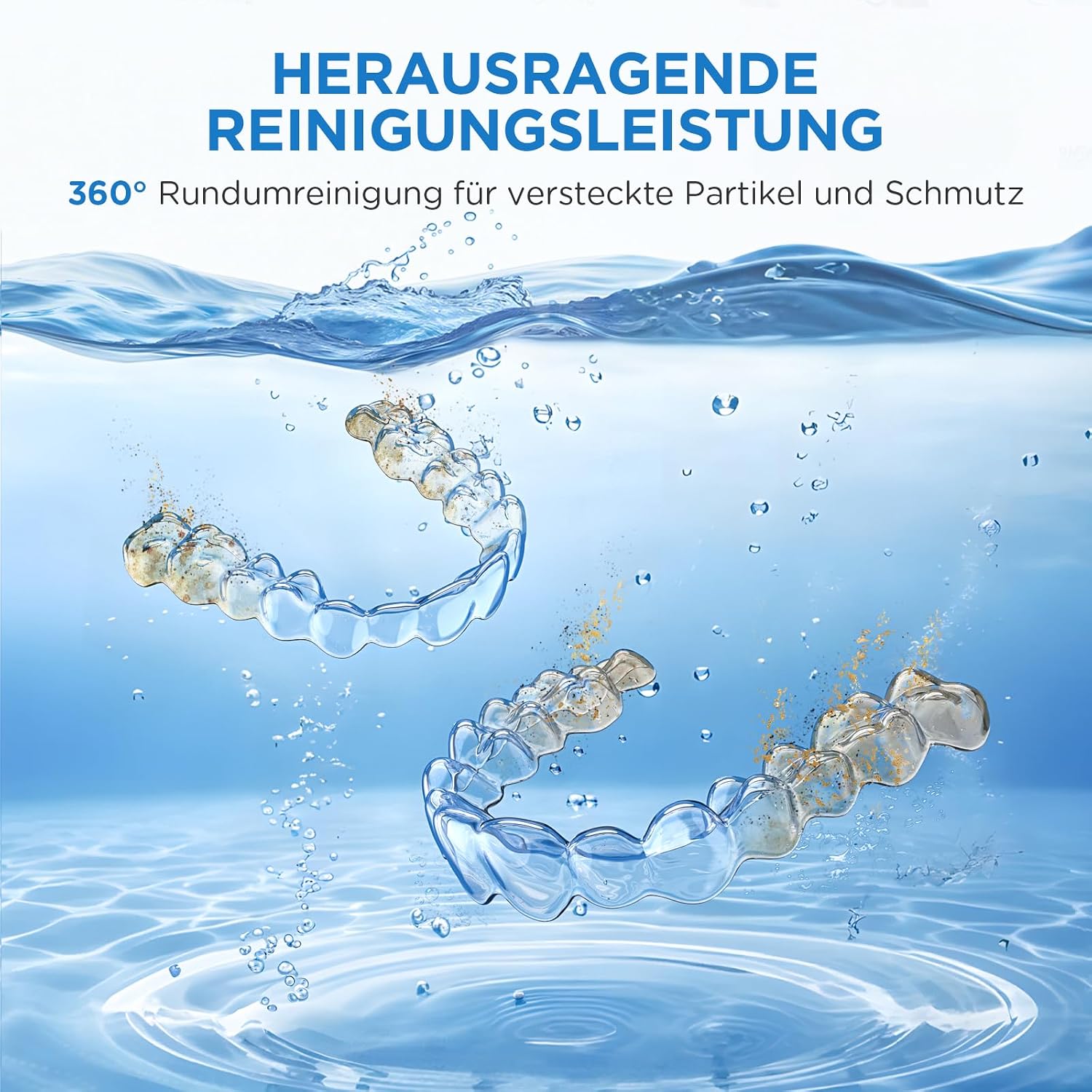 Detalle 2 de Ultraschallreiniger 200 ml zur Zahnpflege