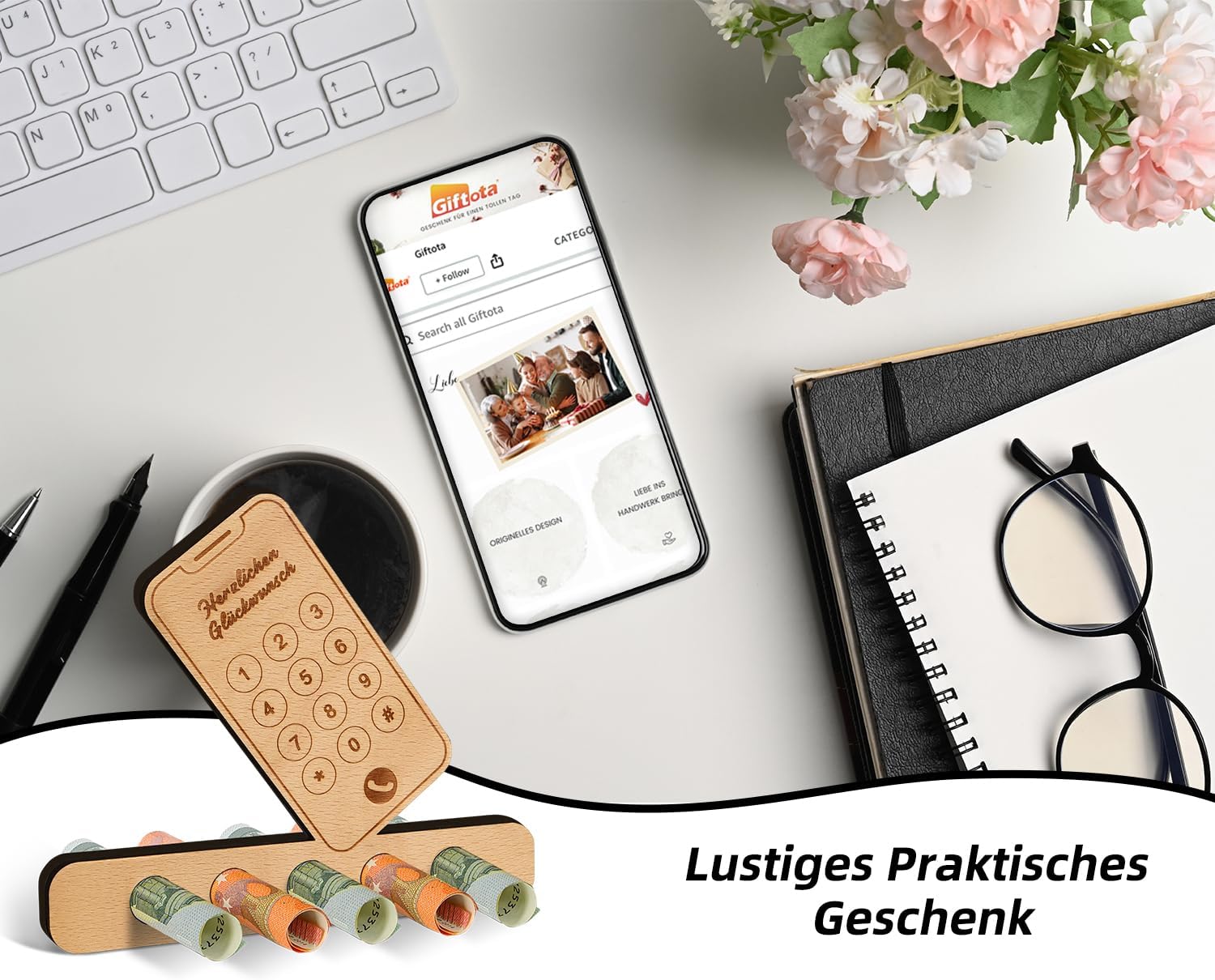 Thumbnail 2 de Giftota Lustige Handy-Geldgeschenke