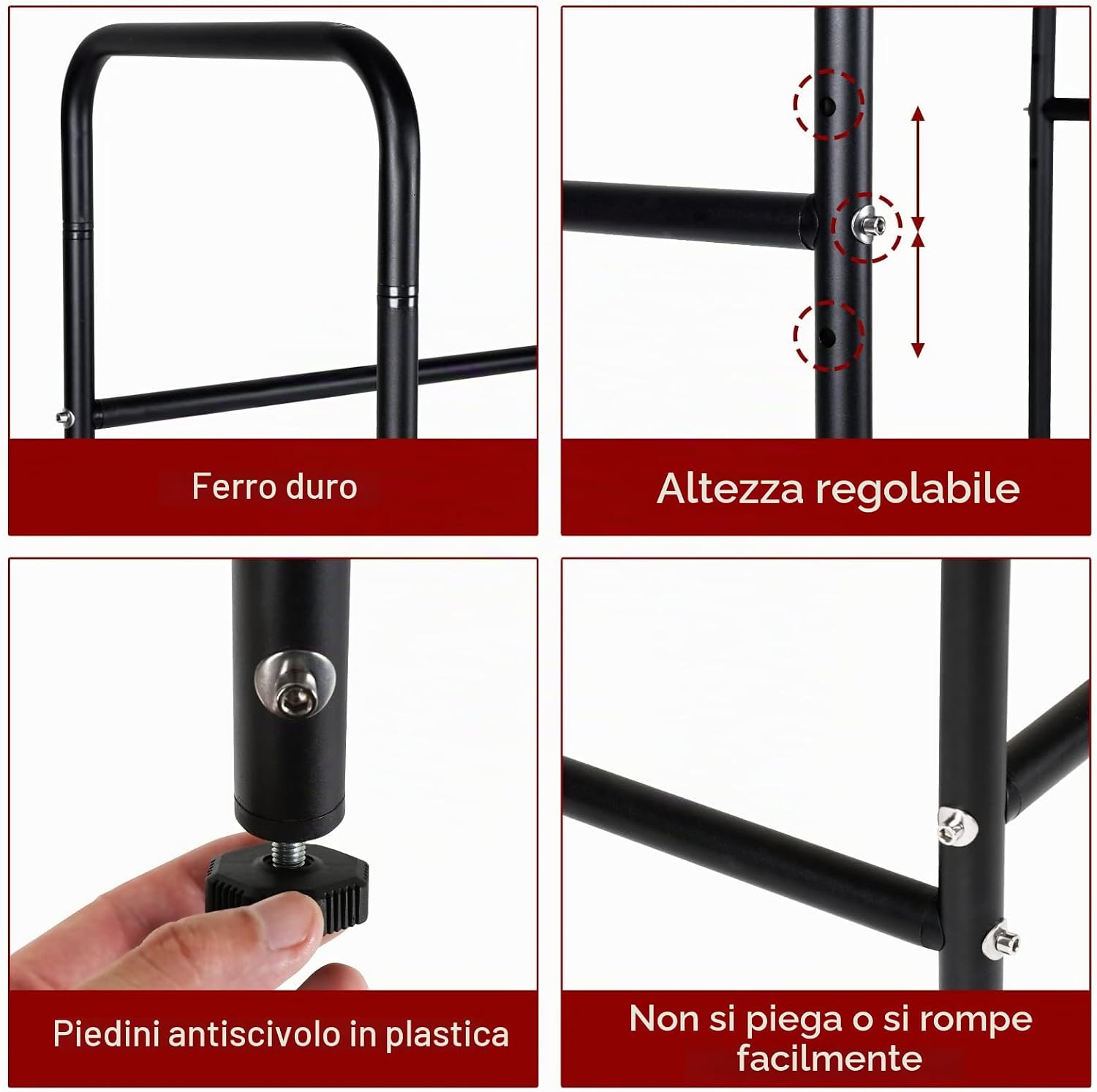Thumbnail 1 de Scaffale per pneumatici Vkechh 8 pneumatici, 107 x 46 x 117 cm — 2 livelli regolabili e copertura protettiva