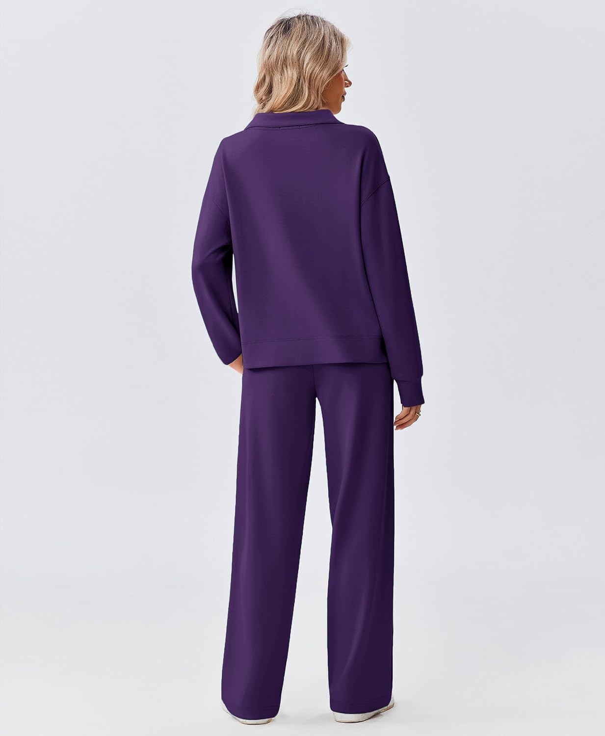 Detalle 2 de PINSPARK Women's Two-Piece Set Air Layer Fabric