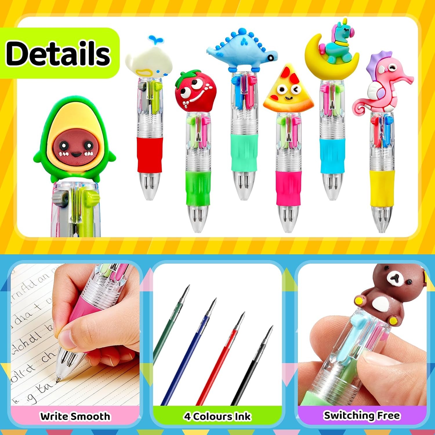 Thumbnail 4 de KIDRENFUN Stationery Party Bag Pens 24pcs