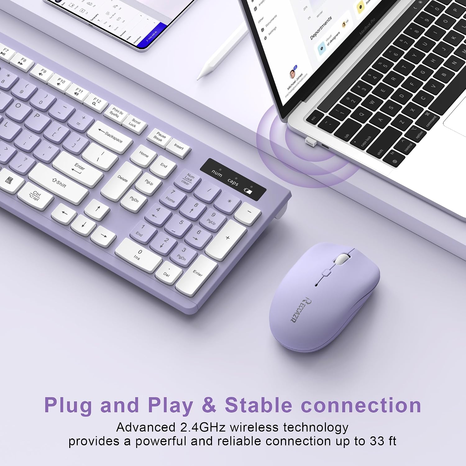 Detalle 2 de Wireless Keyboard and Mouse Combo