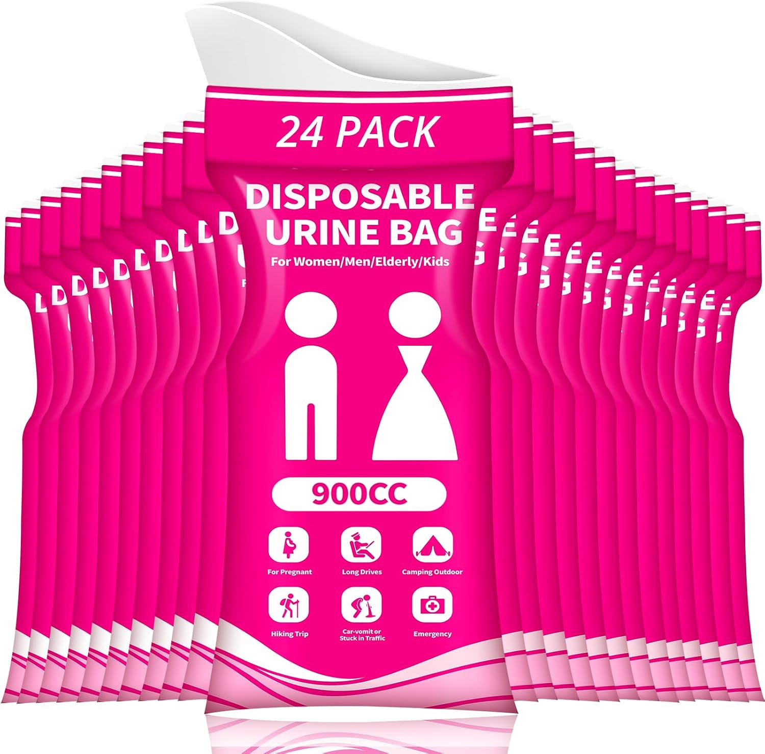 Detalle de HOKINETY Disposable Urine Bags 900 mL