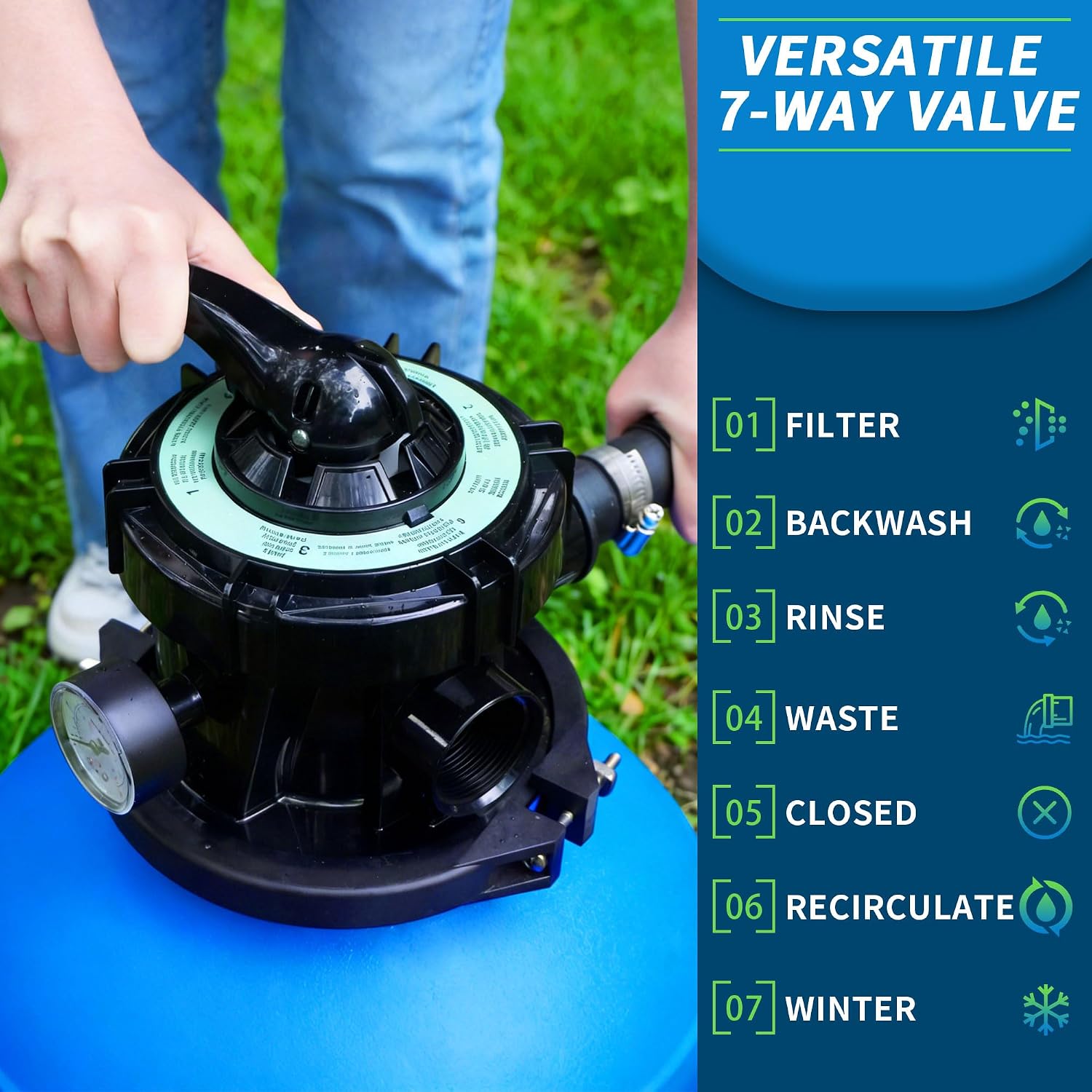 Thumbnail 4 de Sand Filter Pump 13-Inch Filter Tank