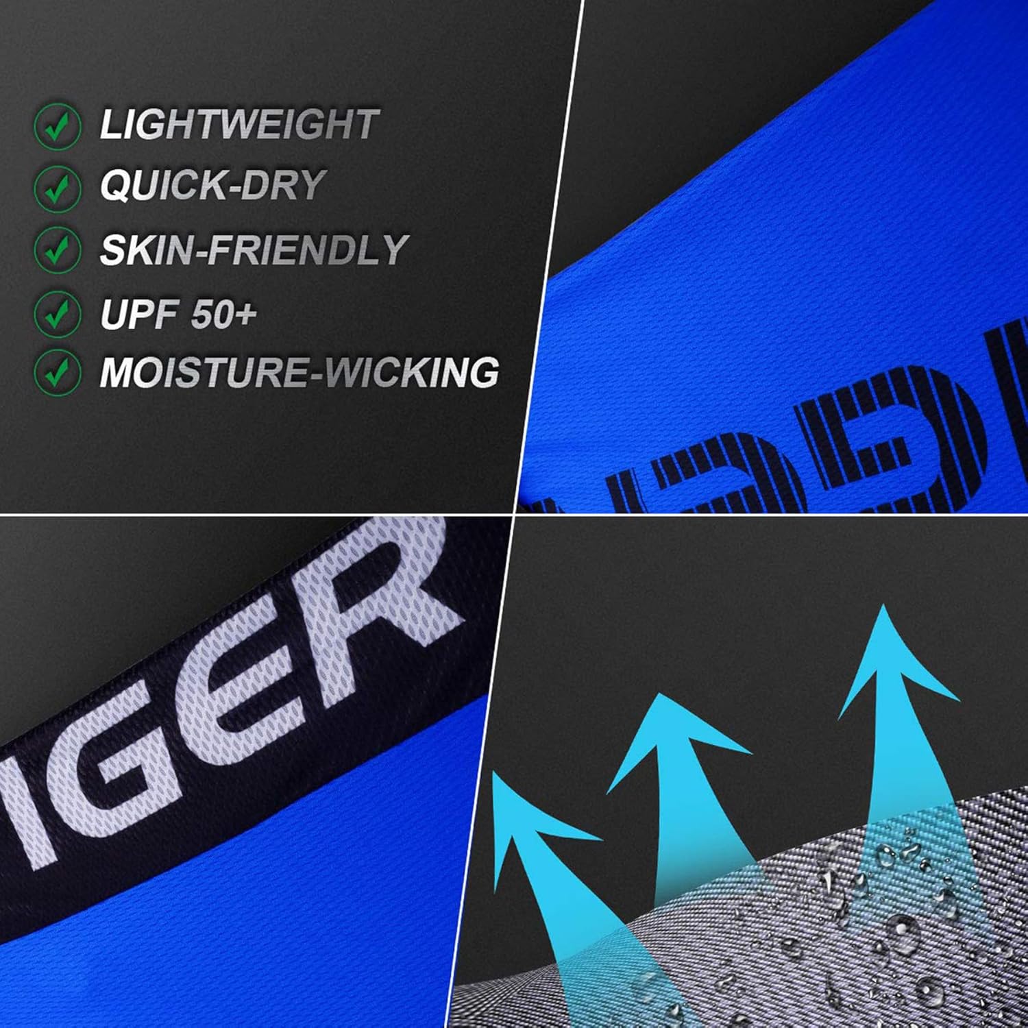 Thumbnail 5 de X-TIGER Maglietta da Ciclismo da Uomo a Manica Corta – Traspirante, Asciugatura Rapida e 3 Tasche Posteriori