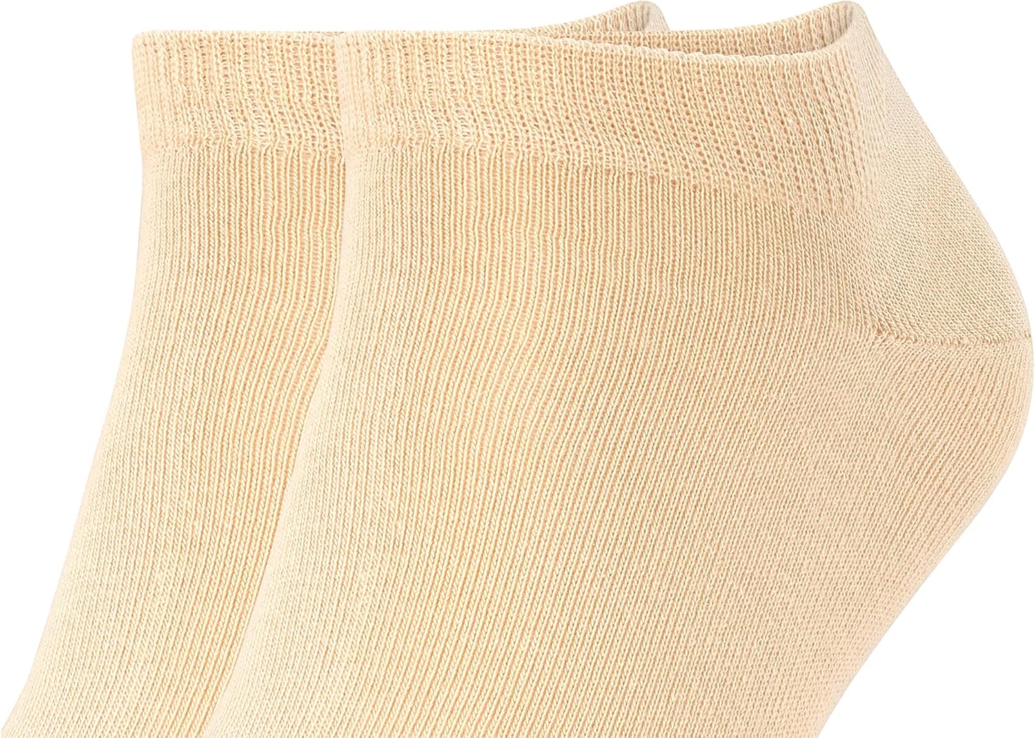 Detalle de ESPRIT homme Basic Uni 2-Pack — Chaussettes basses en coton biologique, respirantes et renforcées