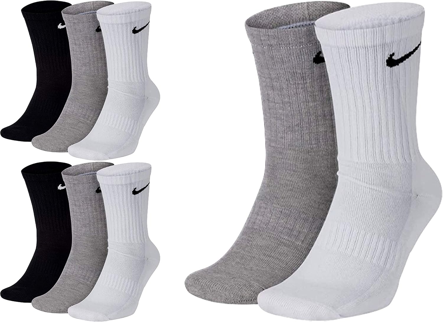 Thumbnail 5 de NIKE calze crew, confezione da tre paia