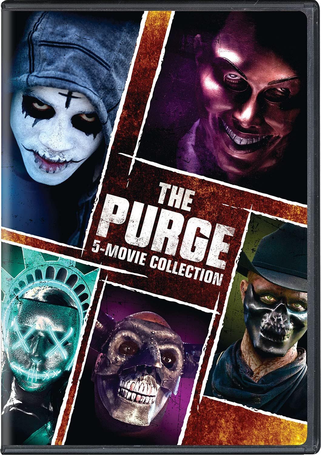 Detalle de The Purge: 5-Movie Collection DVD Box Set with Bonus Features