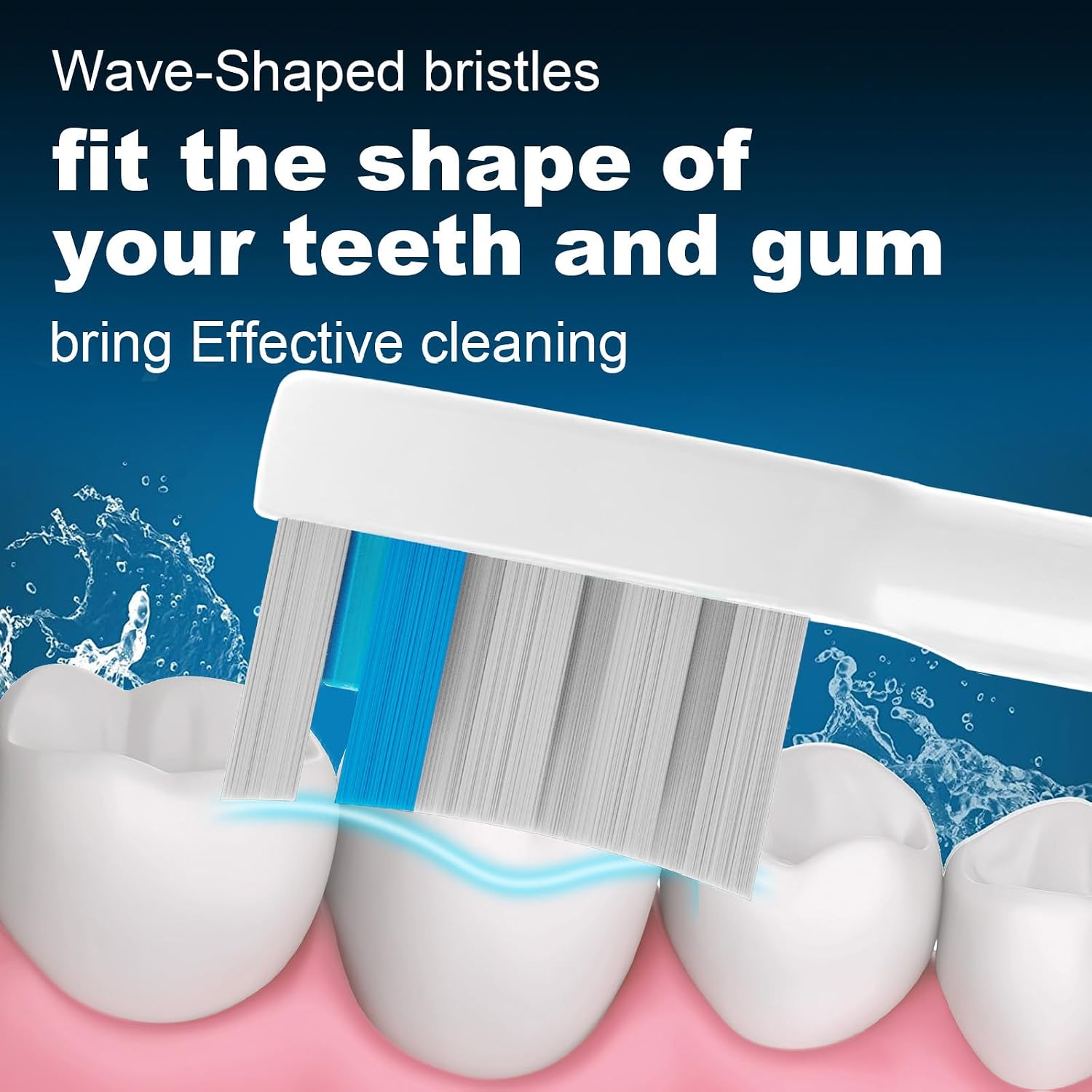 Thumbnail 4 de FitMount 6-Pack Toothbrush Heads for WaterPik 🦷