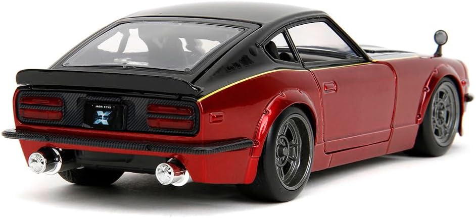 Detalle 2 de Jada Toys Fast and Furious Modellauto 1972 Datsun 240Z (rot) – Maßstab 1:24, Filmauto aus Fast X