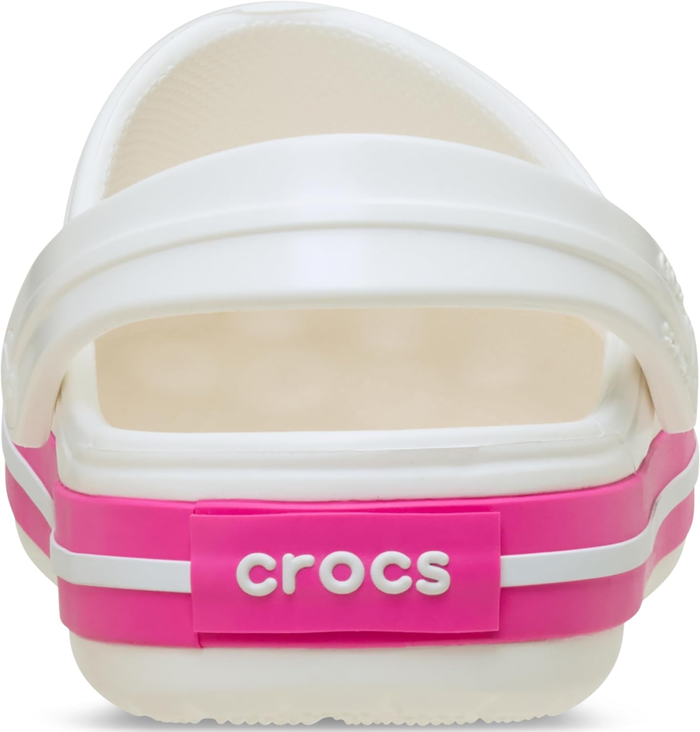Thumbnail 2 de Crocs Unisex Kinder Crocband Clog K Clog – White/Pink Crush, EU 29/30