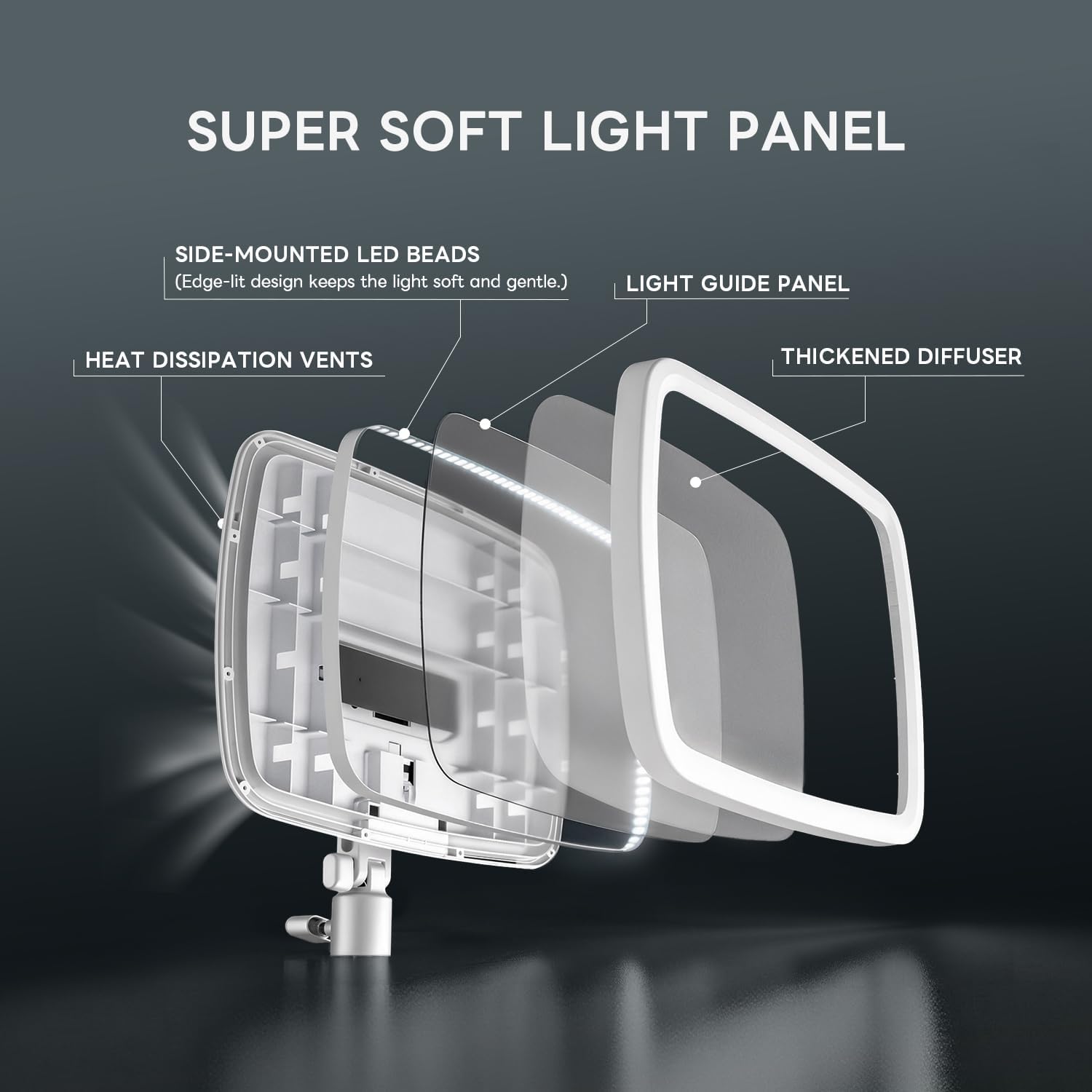 Detalle de NiceVeedi Soft Key Light 14-inch