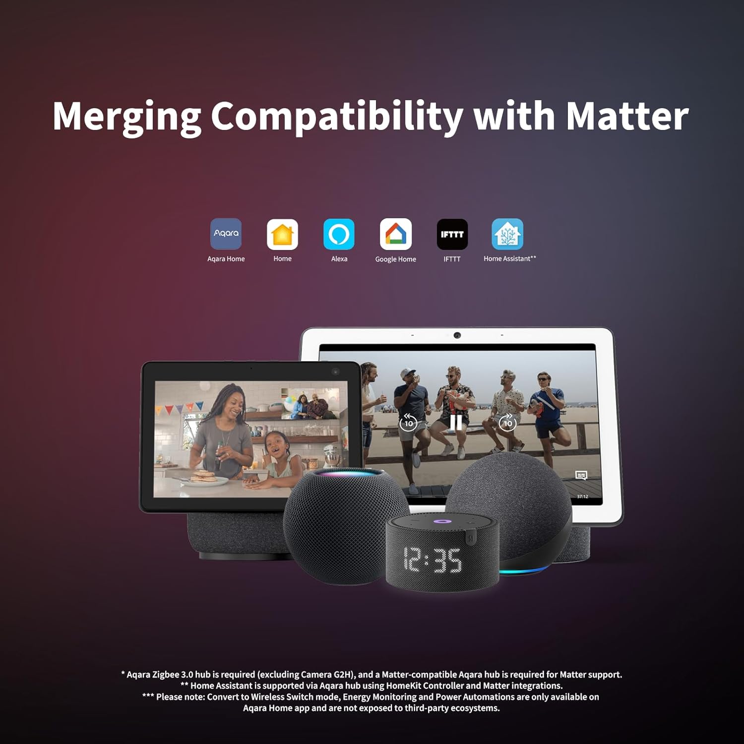 Thumbnail 2 de Aqara Modulo Doppio Relè T2 (richiede hub Zigbee 3.0) per garage, riscaldamenti e tende a rullo