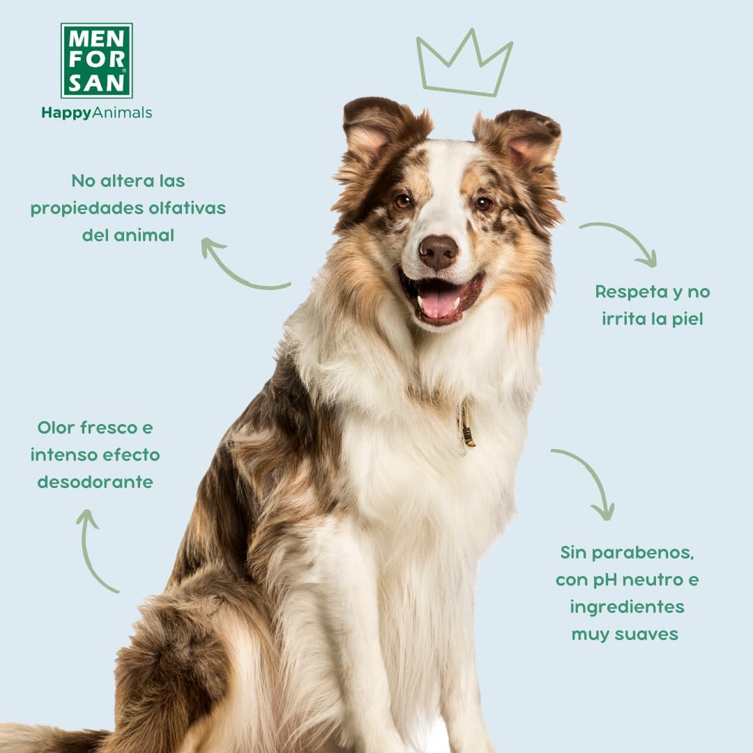 Thumbnail 1 de Menforsan Parfum Talc in polvere per cani, dopobagno deodorante senza alcol e pH neutro (125 ml)