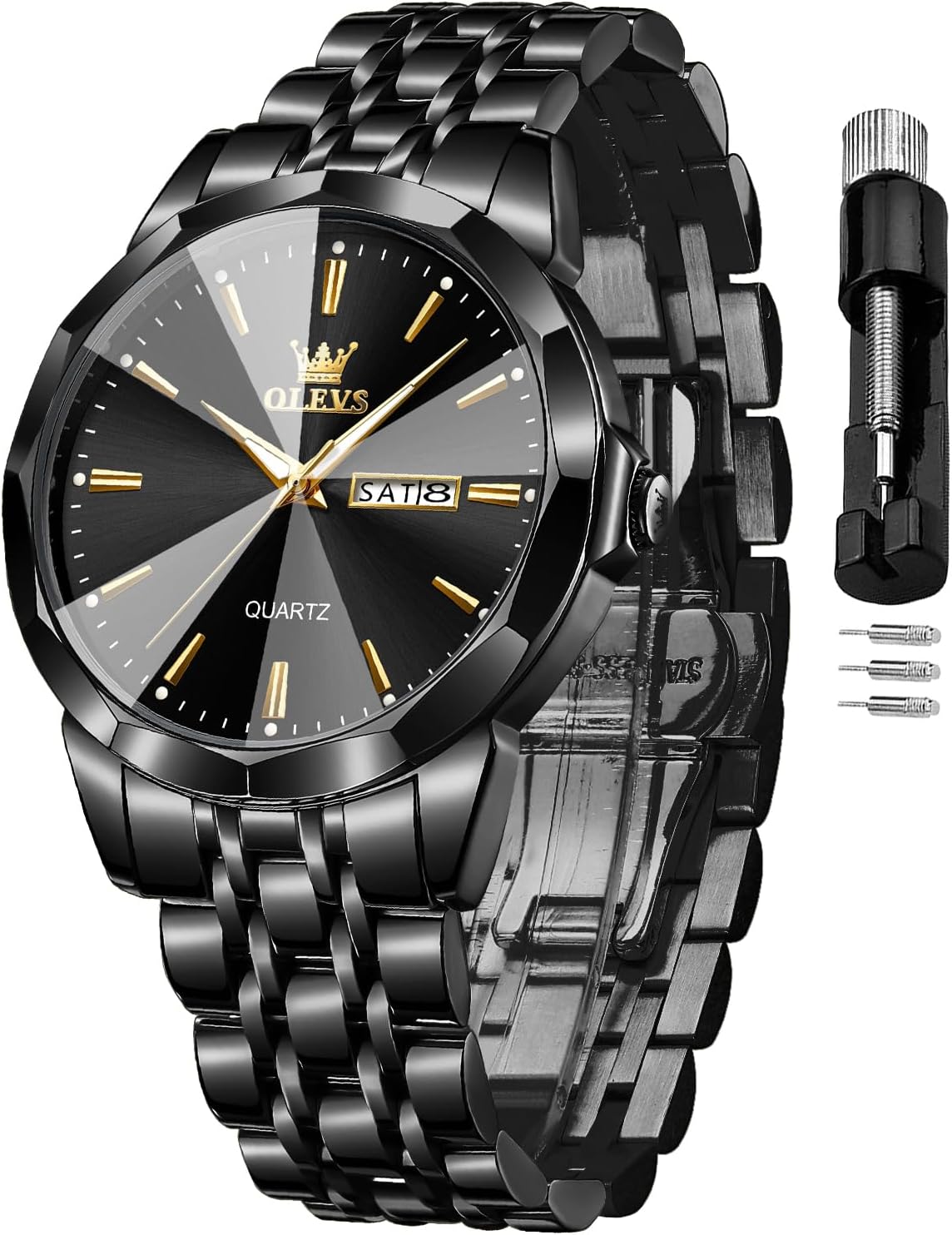 Thumbnail 6 de OLEVS 41mm Dress Watch with Calendar