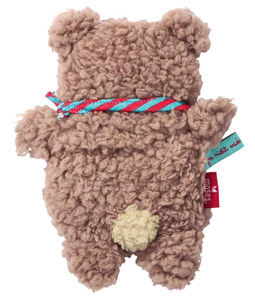 Detalle 2 de moses. Kleine Kuschelhelden Kirschkernkissen Kleiner Bär – Wärmekissen mit abnehmbarem Überzug