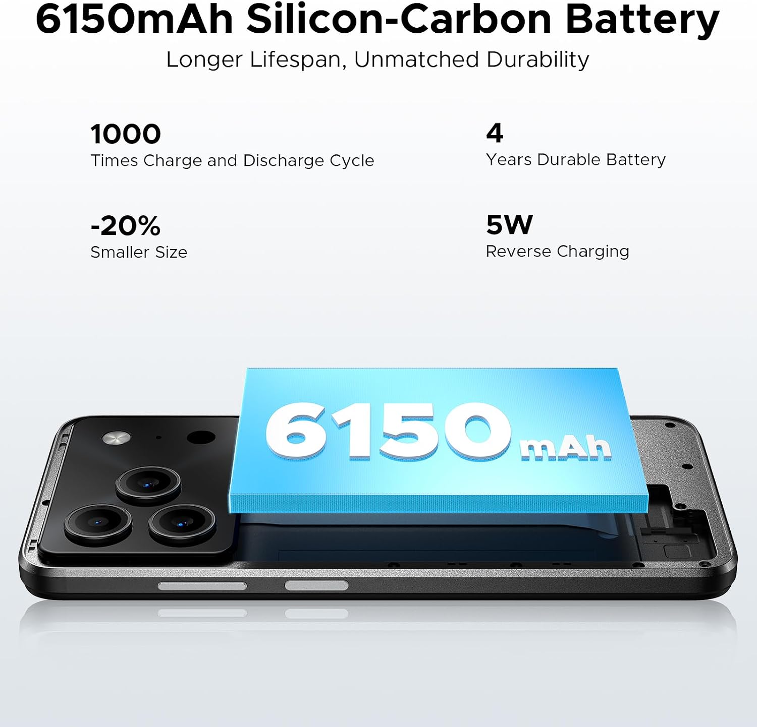 Detalle 2 de DOOGEE Note 56 6150mAh Android 16 smartphone