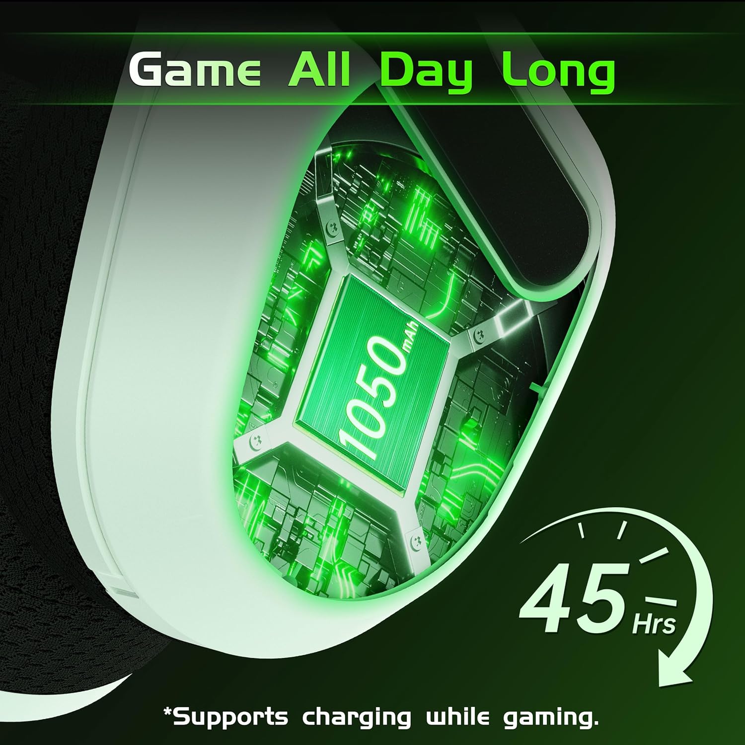 Thumbnail 4 de Gvyugke Xbox Headset with Flip-to-Mute Mic – Wireless gaming headset for Xbox, PS, PC & mobile