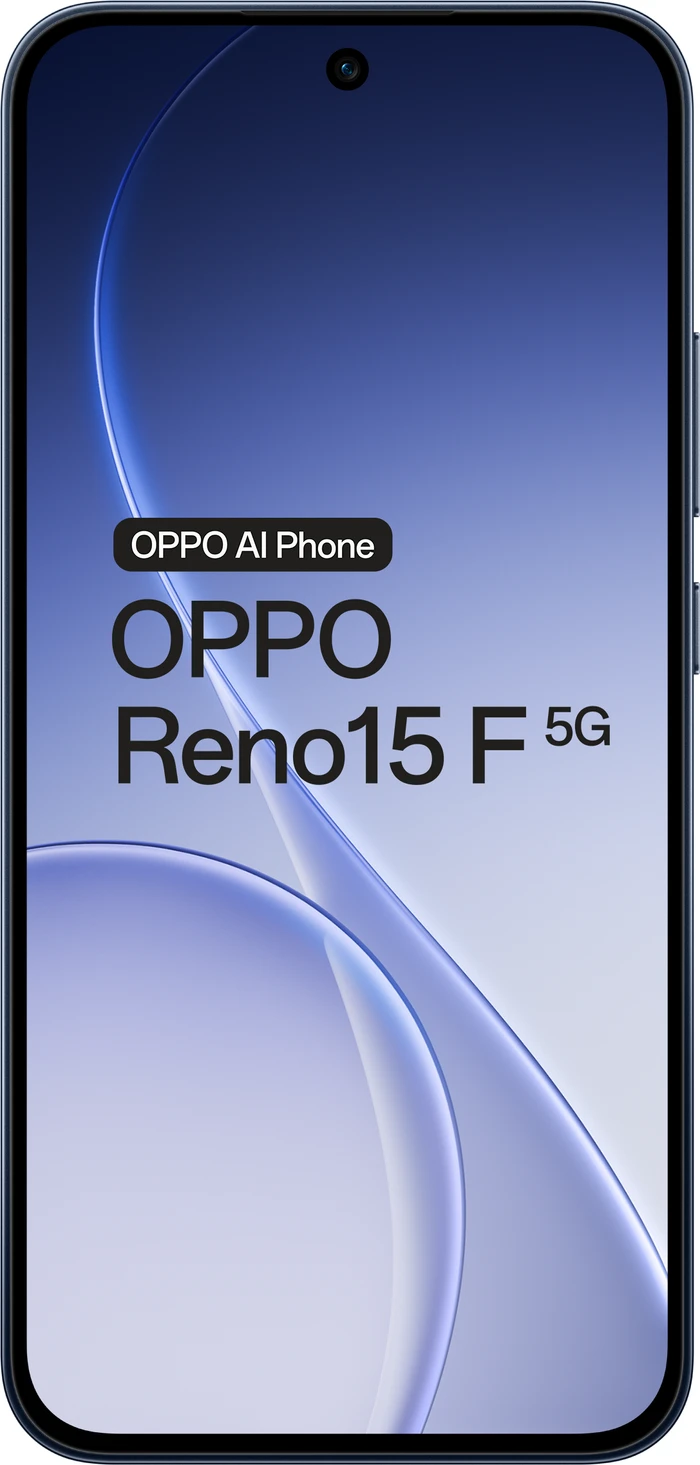 Detalle 2 de OPPO Reno15 F 256GB Dunkelblau 5G – solides Mittelklasse-Smartphone mit großem Akku