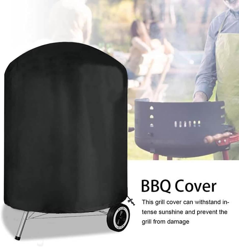 Thumbnail 4 de PATIO PLUS Kettle BBQ Cover Round – Durable 420D Oxford Cover for Weber, Char Broil and More
