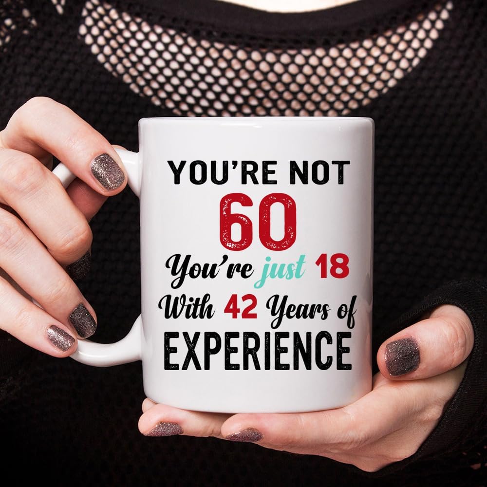 Detalle 2 de Fugifting 60th Birthday Coffee Mug gift