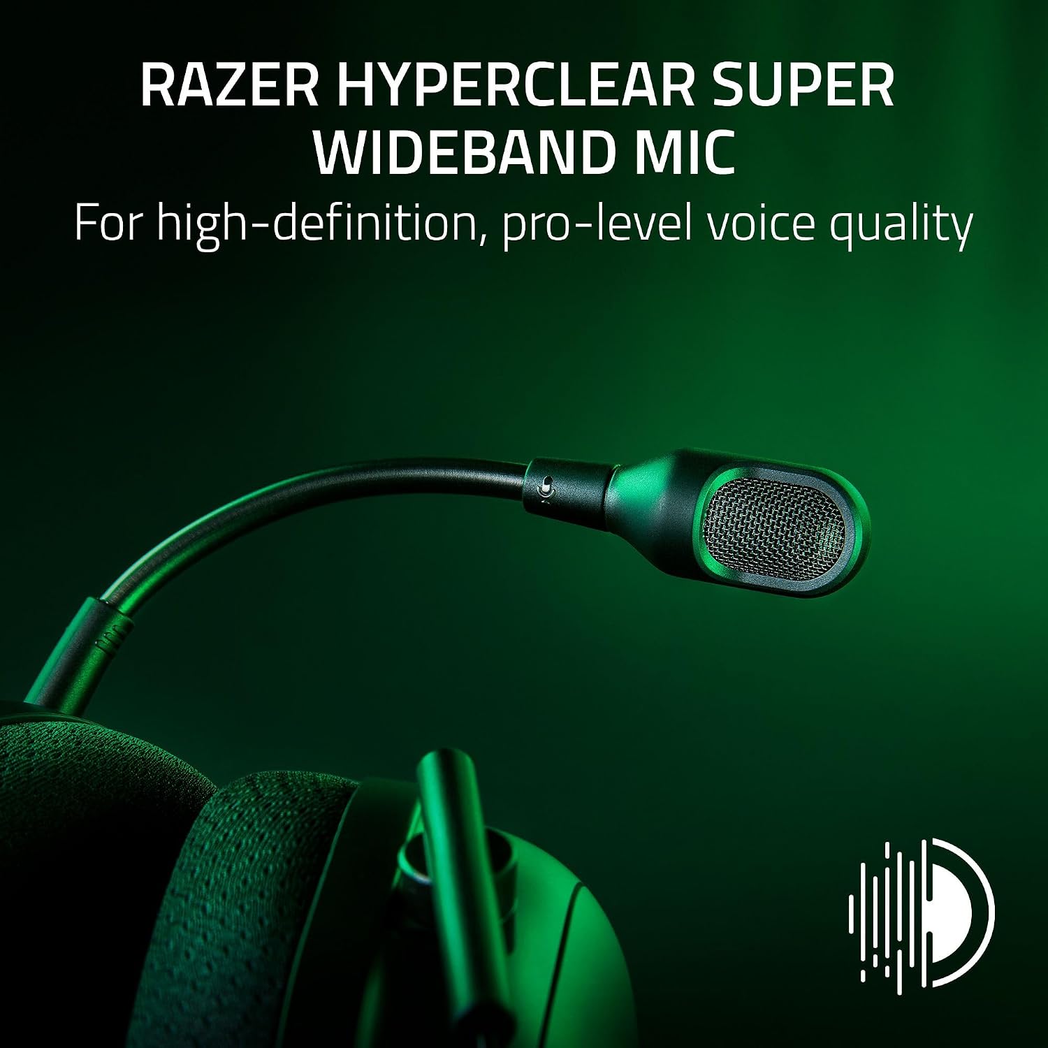 Thumbnail 2 de Razer BlackShark V2 Pro White Edition アップグレードモデル ワイヤレスゲーミングヘッドセット、2.4GHz・Bluetooth、着脱式マイク