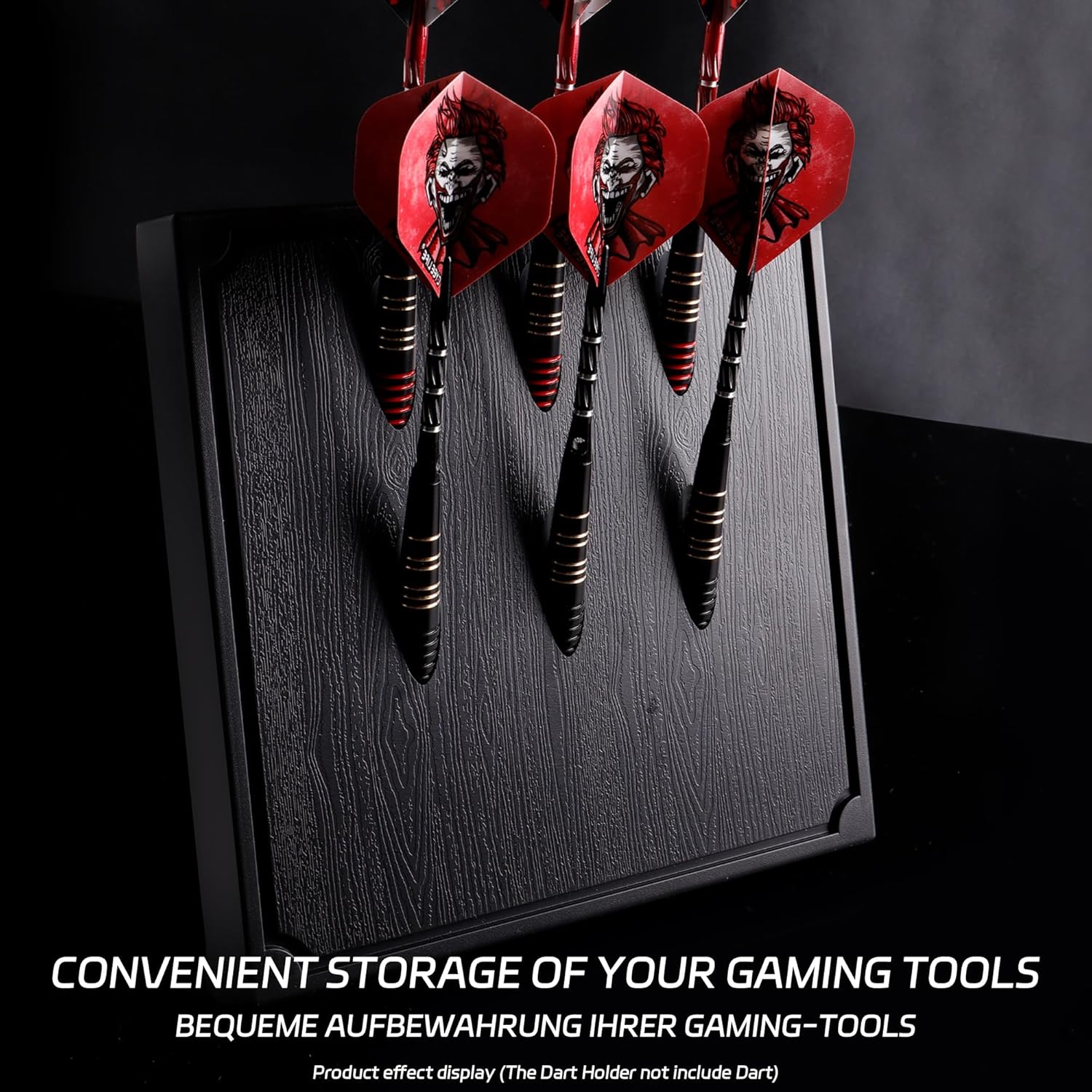 Detalle 2 de CyeeLife Wall Mounted Darts Holder for 6