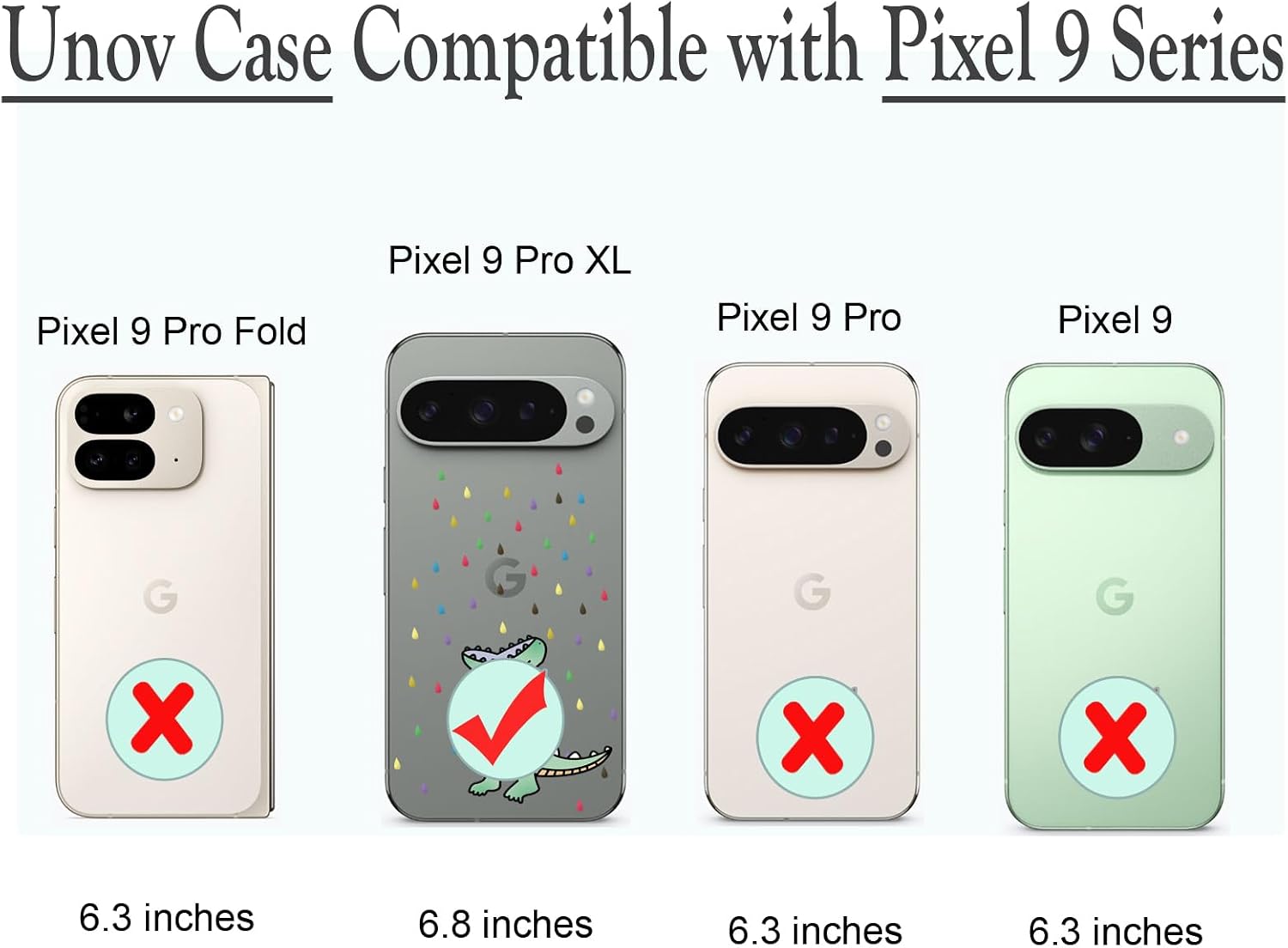 Thumbnail 6 de Unov phone case for Pixel 9 Pro XL