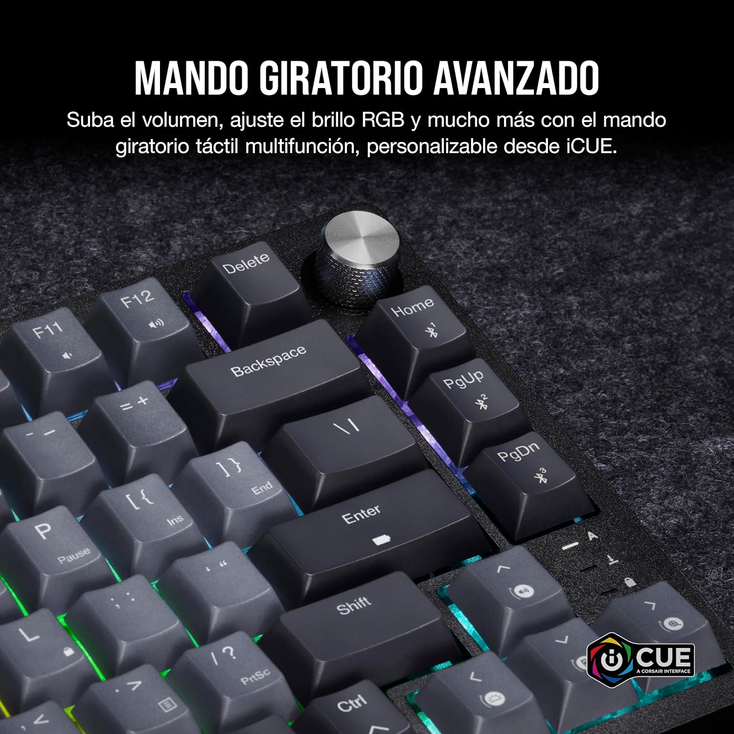 Thumbnail 5 de CORSAIR K65 PLUS Wireless 75% teclado mecánico