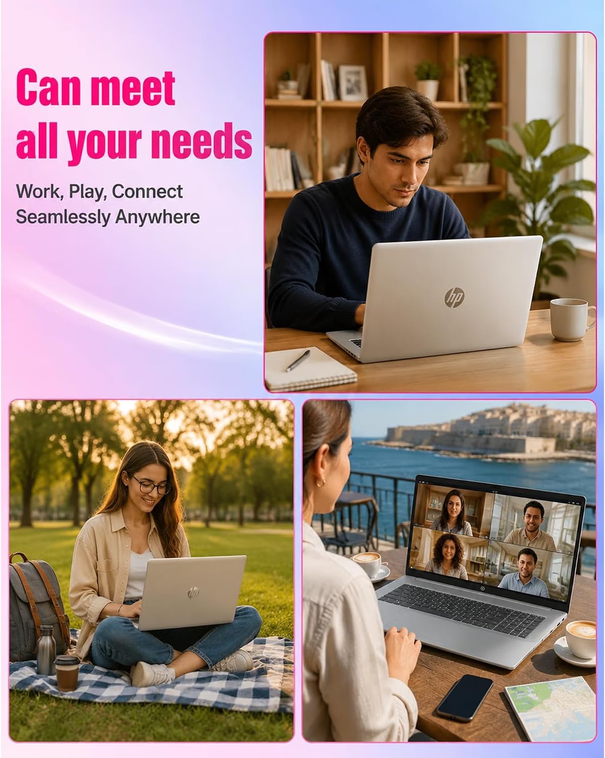 Thumbnail 6 de HP Touchscreen Laptop 15.6-inch