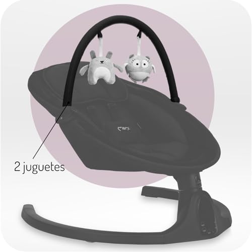 Thumbnail 6 de MoMi KENANI ONYX Babywippe bis 9 kg