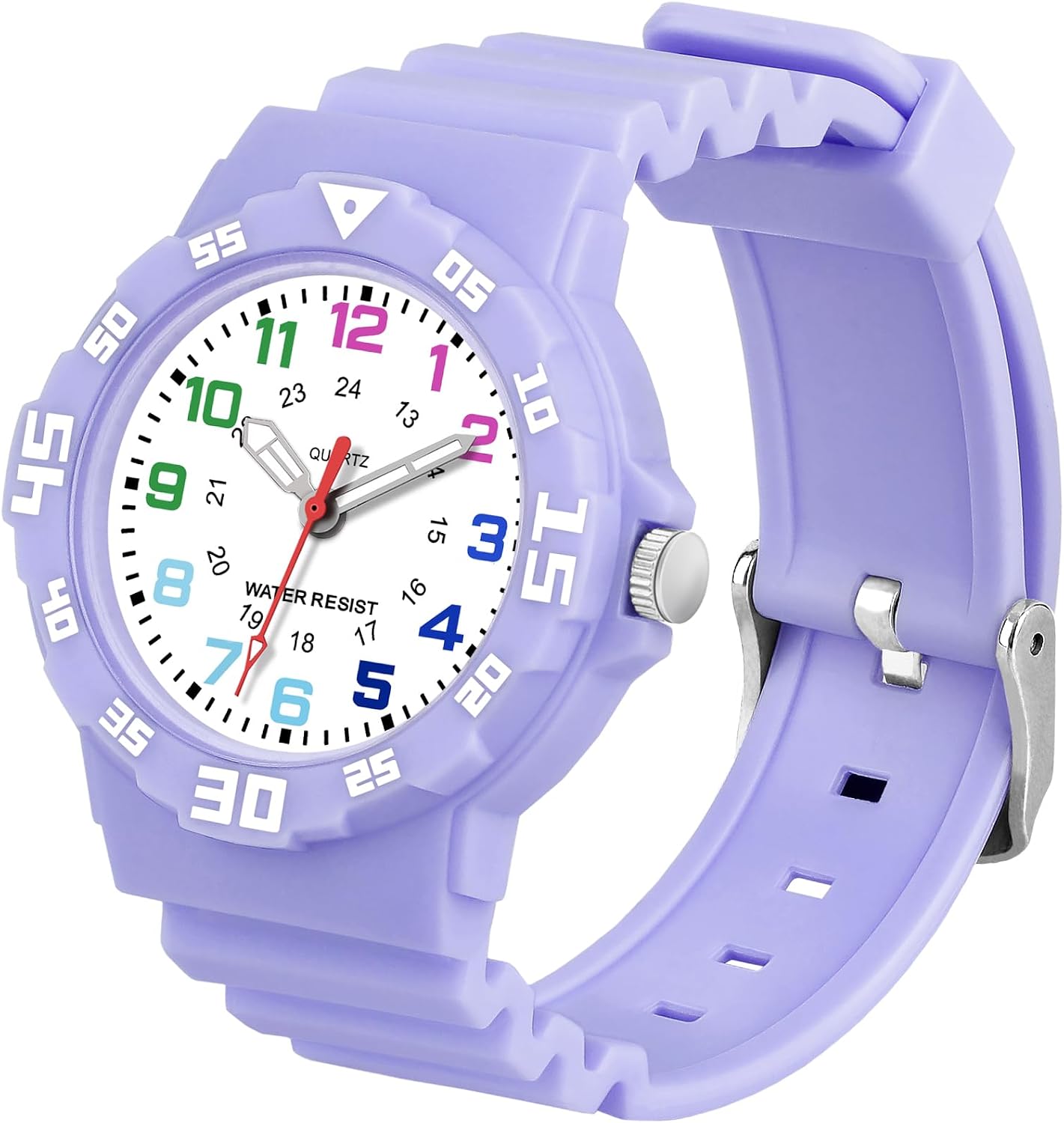 Thumbnail 6 de TENOCK Analoge Kinderuhr für Jungen und Mädchen – Lernuhr 4–12 Jahre, 5 ATM wasserdicht, leicht lesbar