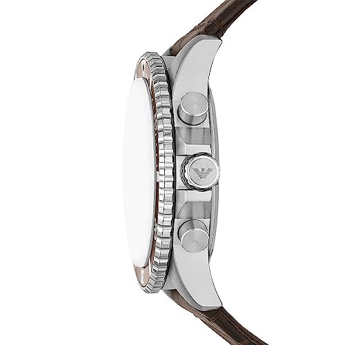 Thumbnail 1 de Emporio Armani Reloj de Hombre AR11486: cronógrafo de 43 mm, caja de acero y correa de piel ProPlanet