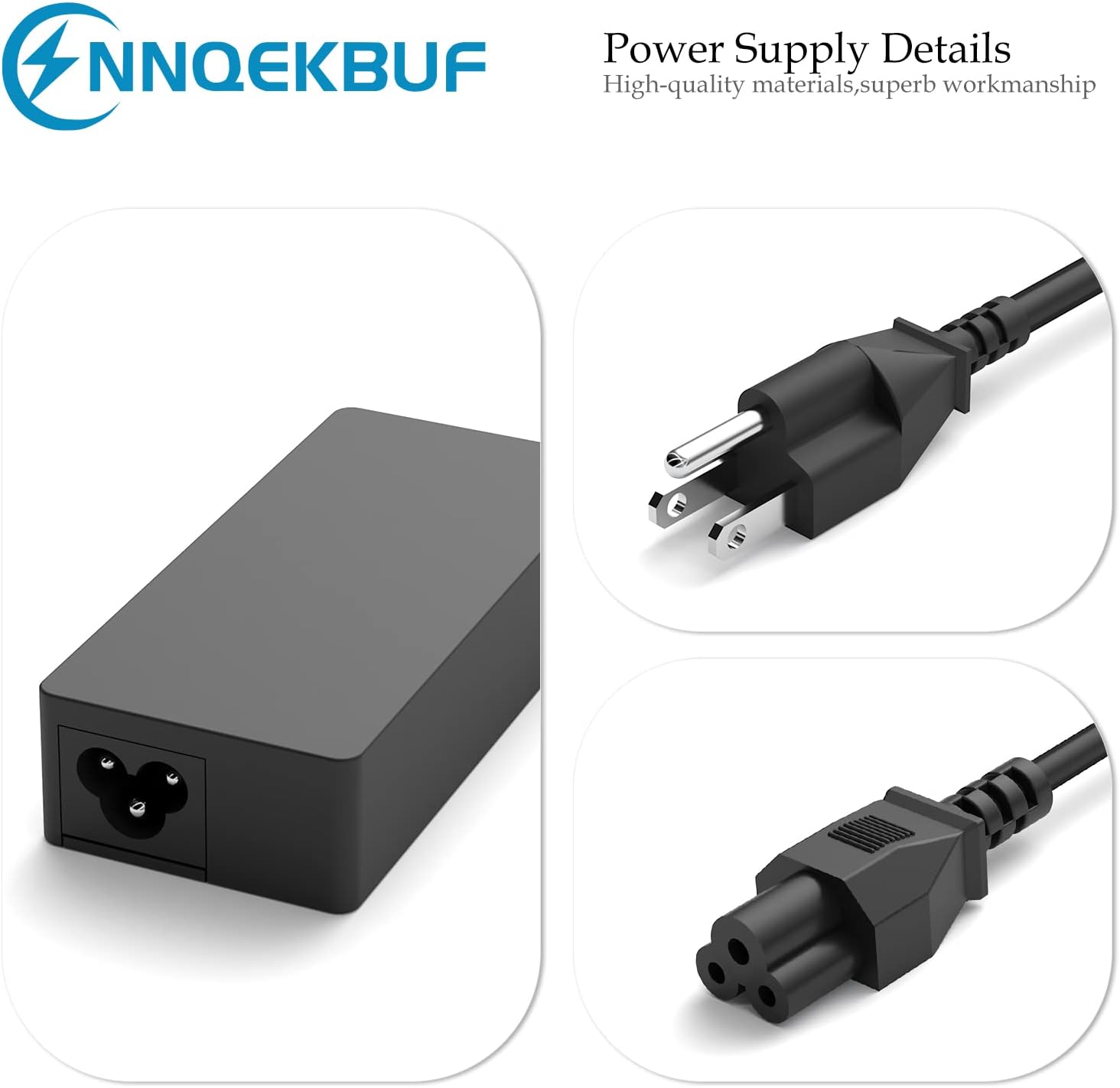 Detalle de NNQEKBUF USB-C Laptop Charger 65W