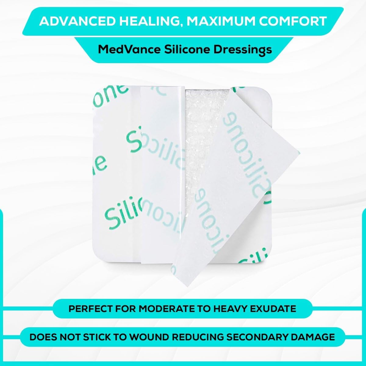 Detalle 2 de MedVance Silicone Foam Dressing 2" x 2