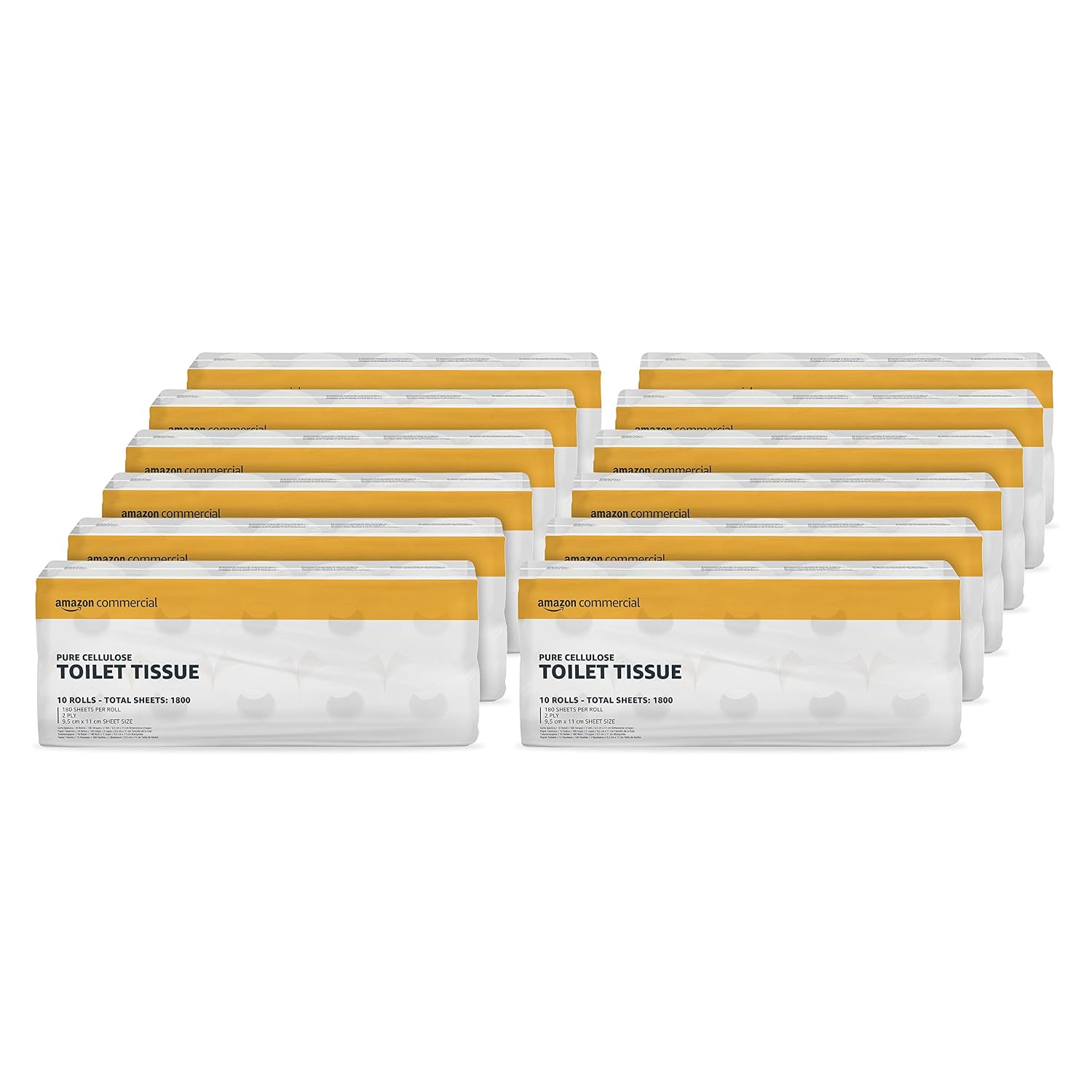 Detalle de AmazonCommercial Toilet Roll 120 rolls 🧻