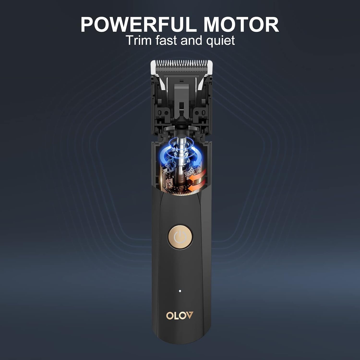 Detalle 2 de OLOV Body Groomer Ball Trimmer with USB 1 pack 🪒