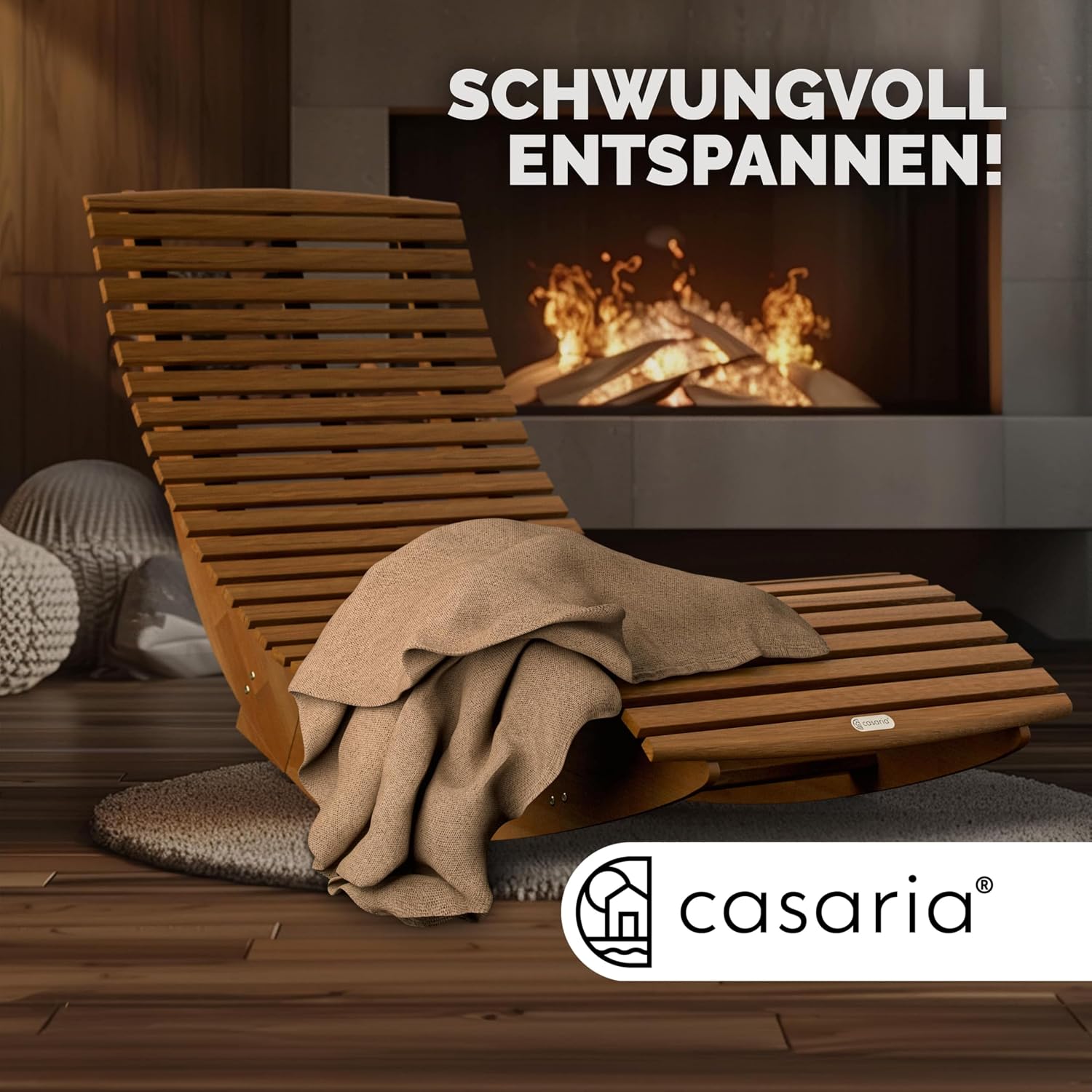 Thumbnail 6 de Casaria 2X Sonnenliege 195x60 cm