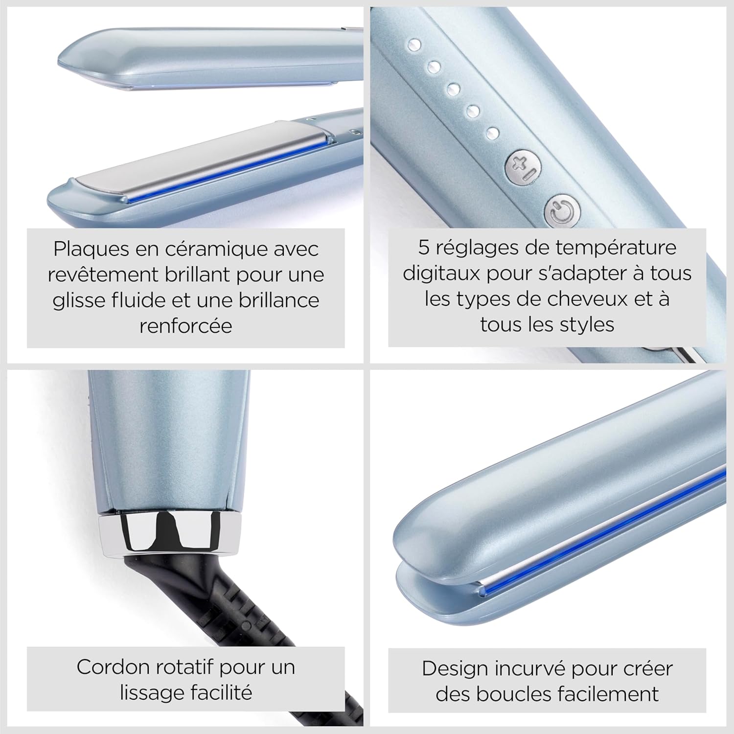 Thumbnail 4 de BaByliss Hydro Fusion Lisseur Cheveux