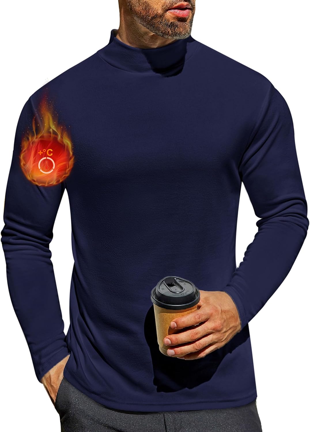 Thumbnail 6 de Ekouaer Haut thermiques homme manches longues S-3XL